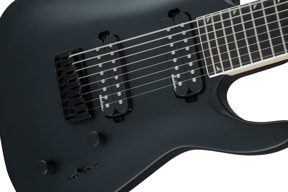 Jackson JS Series Dinky® Arch Top JS32-8 DKA HT, Amaranth Fingerboard, Satin Black
