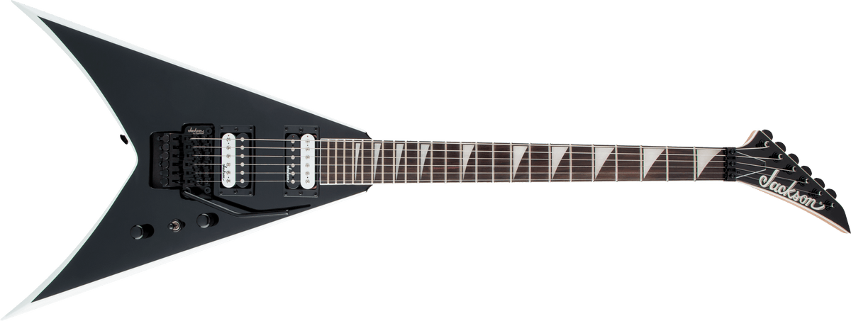 Jackson - JS Series King V™ JS32- Amaranth Fingerboard- Black with White Bevels