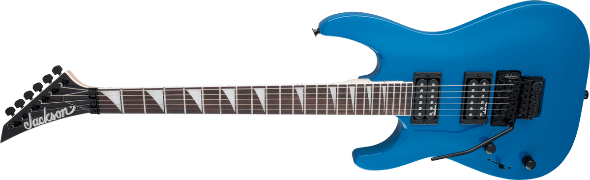 Jackson JS Series Dinky® Arch Top JS32 DKA LH, Amaranth Fingerboard, Bright Blue