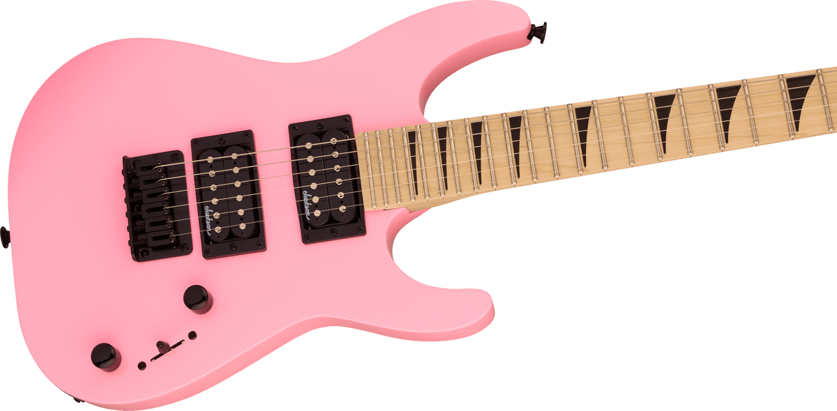 Jackson JS Series Dinky® Minion JS1XM, Maple Fingerboard, Bubble Gum Pink