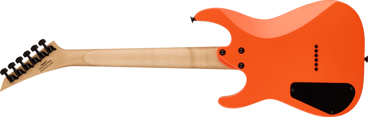 Jackson JS Series Dinky® Minion JS1X, Amaranth Fingerboard, Safety Orange