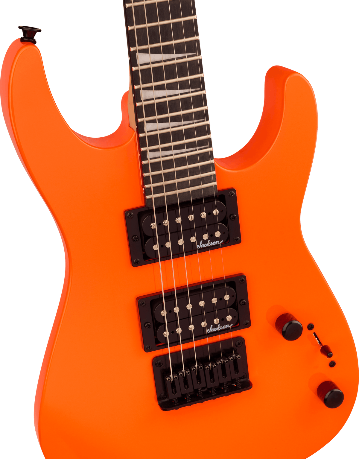 Jackson JS Series Dinky® Minion JS1X, Amaranth Fingerboard, Safety Orange