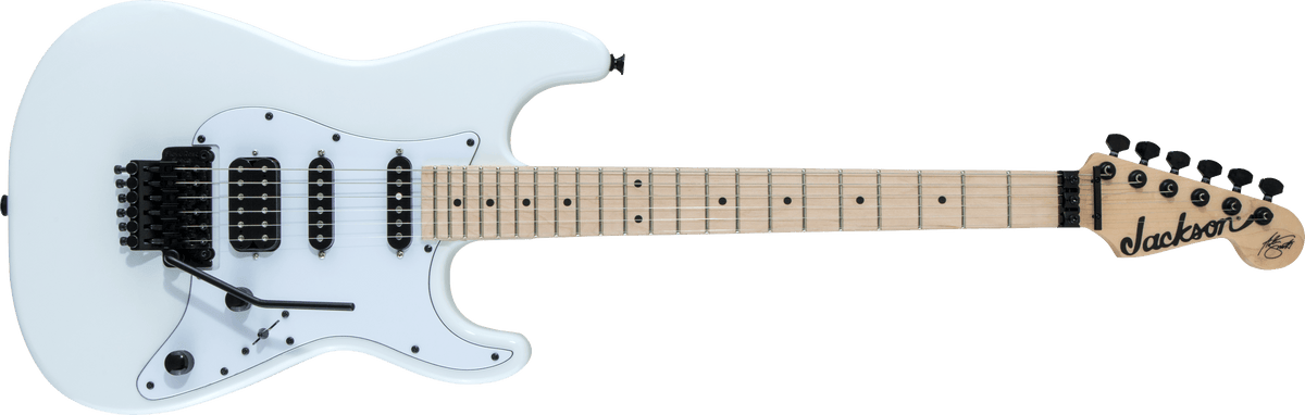 Jackson X Series Signature Adrian Smith SDXM, Maple Fingerboard, Snow White with White Pickguard