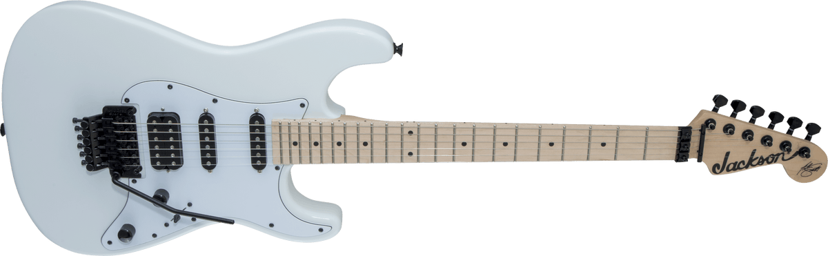 Jackson X Series Signature Adrian Smith SDXM, Maple Fingerboard, Snow White with White Pickguard