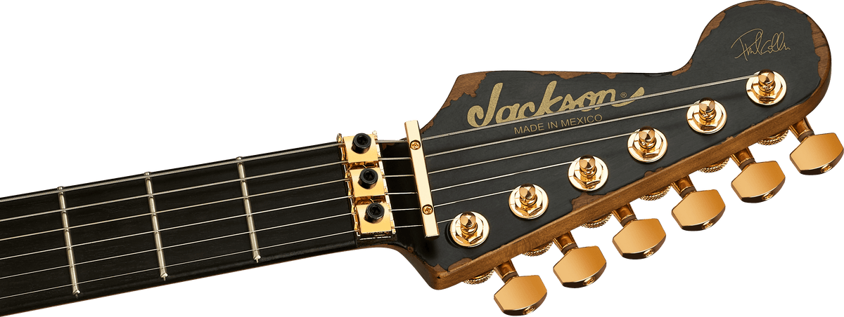 Jackson Pro Series Signature Phil Collen PC1-E, Ebony Fingerboard, Worn Black