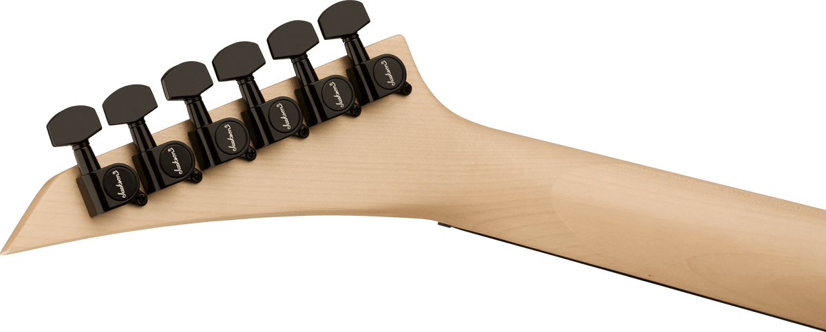 Jackson JS Series RR Minion JS1XM, Amaranth Fingerboard, Snow White with Black Pin Stripes