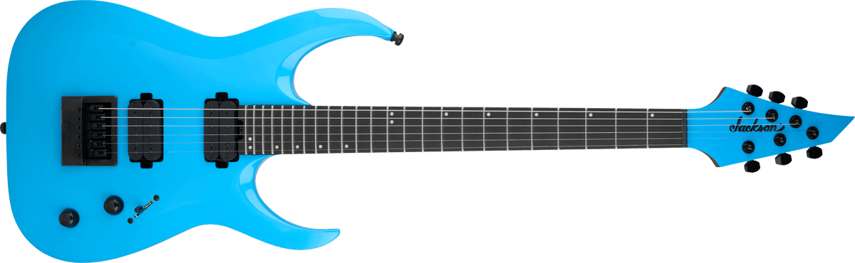 Jackson Pro Plus Series Signature Misha Mansoor Juggernaut ET6, Ebony Fingerboard, Riviera Blue