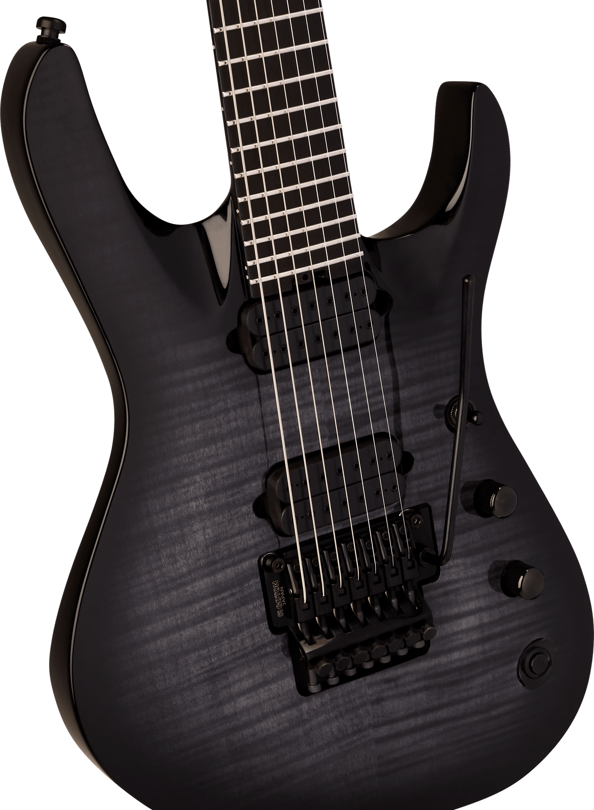 Jackson Pro Plus Signature Chris Broderick Soloist™ 7, Ebony Fingerboard, Transparent Black