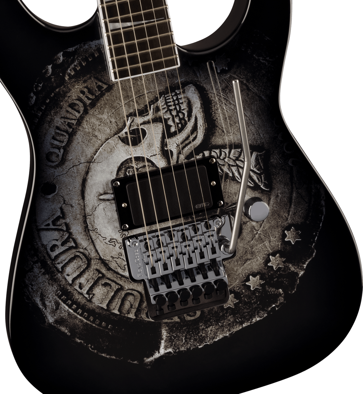 Jackson Pro Series Signature Andreas Kisser Soloist™, Ebony Fingerboard, Quadra