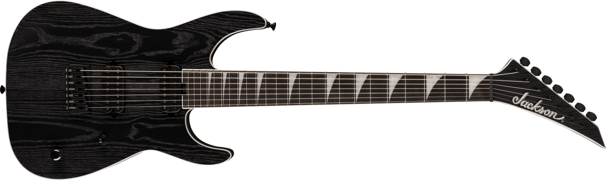 Jackson Pro Series Signature Jeff Loomis Soloist™ SL7 HT, Ebony Fingerboard, Black Ash