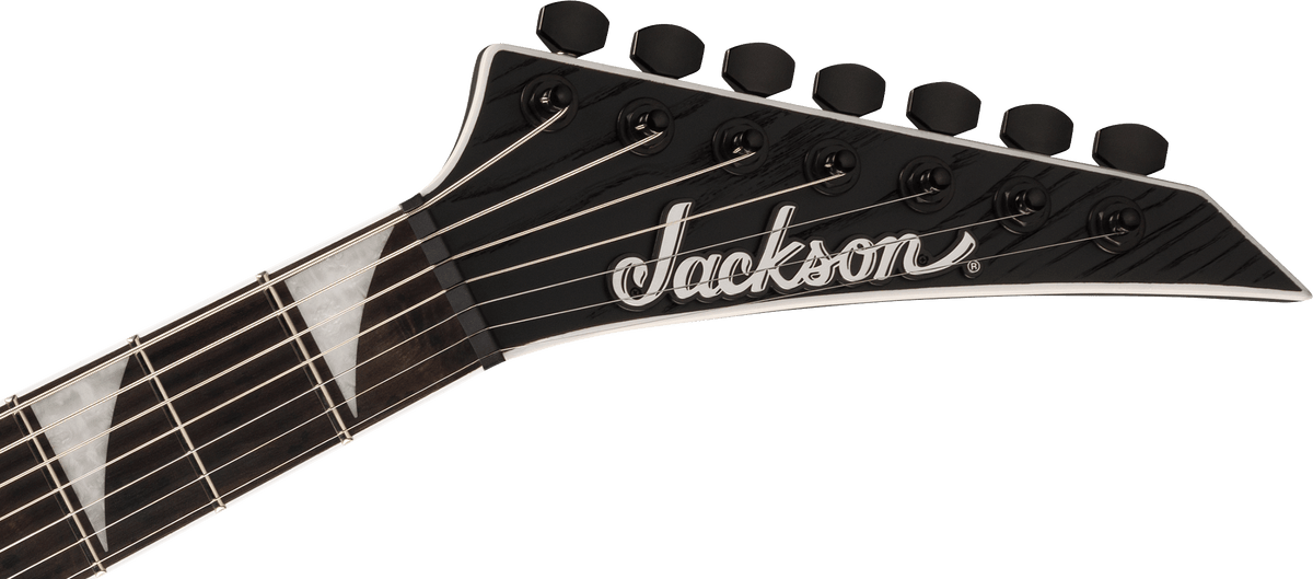 Jackson Pro Series Signature Jeff Loomis Soloist™ SL7 HT, Ebony Fingerboard, Black Ash