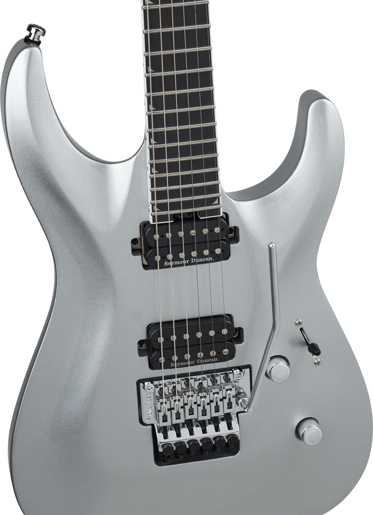 Jackson Pro Plus Series Soloist™ SLA2, Ebony Fingerboard, Quicksilver