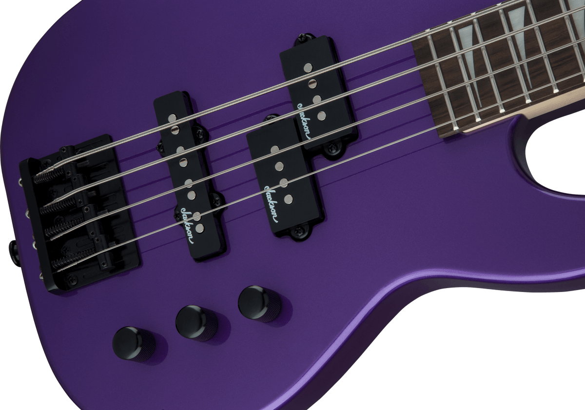 Jackson JS Series Concert™ Bass Minion JS1X, Amaranth Fingerboard, Pavo Purple