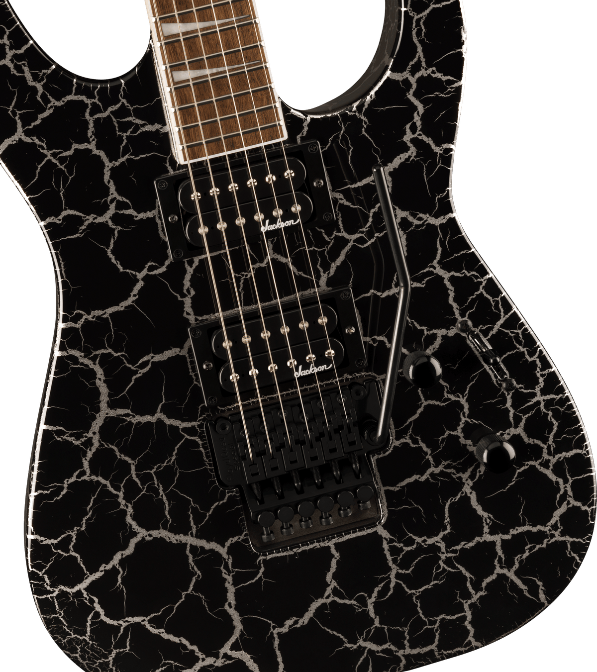 Jackson X Series Soloist™ SLX DX, Laurel Fingerboard, Silver Mercury Crackle