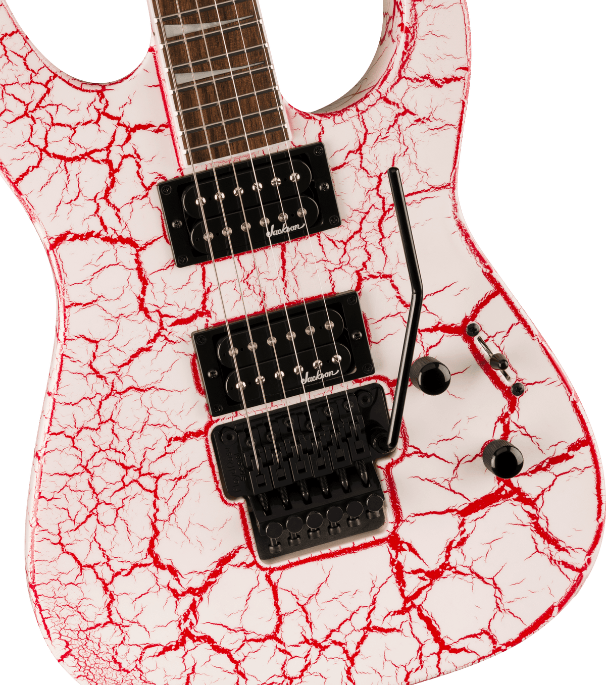 Jackson X Series Soloist™ SLX DX, Laurel Fingerboard, Bloodshot Crackle