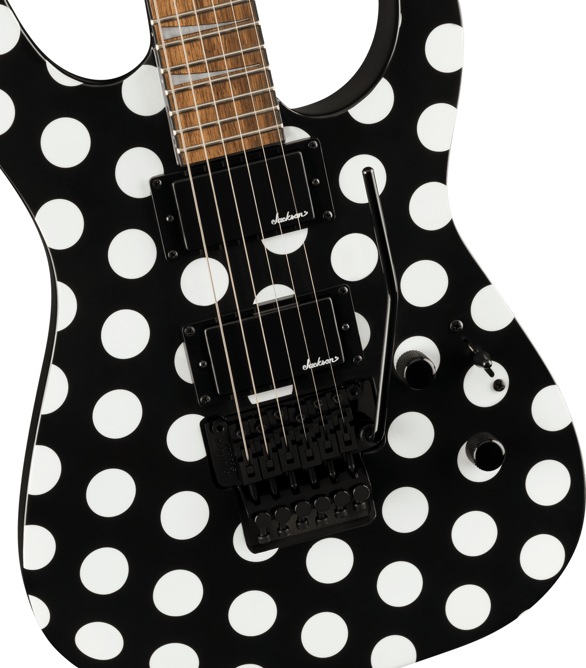 Jackson X Series Soloist™ SLX DX Graphic Srs, Laurel Fingerboard, Polka Dot
