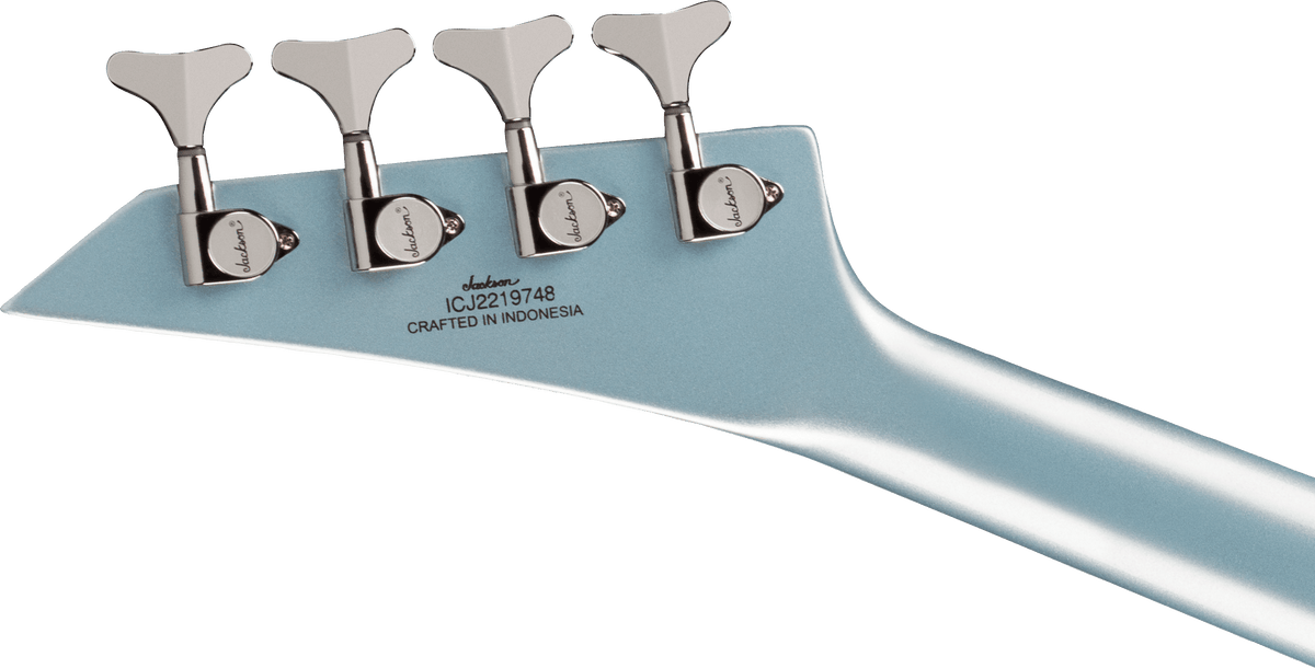 Jackson X Series Concert™ Bass CBXDX IV M, Maple Fingerboard, Ice Blue Metallic