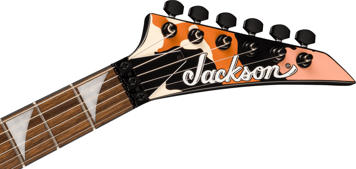 Jackson X Series Soloist™ SLX DX Camo, Laurel Fingerboard, Butterscotch Camo