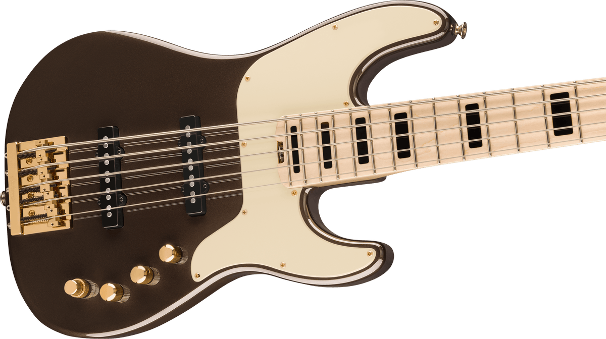 Jackson Adam Blackstone "Gladys" Jackson Pro Series Signature Concert™ Bass, Maple Fingerboard, Black Stone