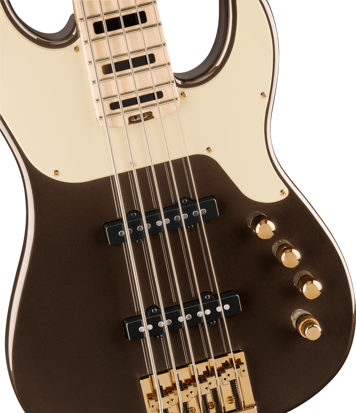 Jackson Adam Blackstone "Gladys" Jackson Pro Series Signature Concert™ Bass, Maple Fingerboard, Black Stone