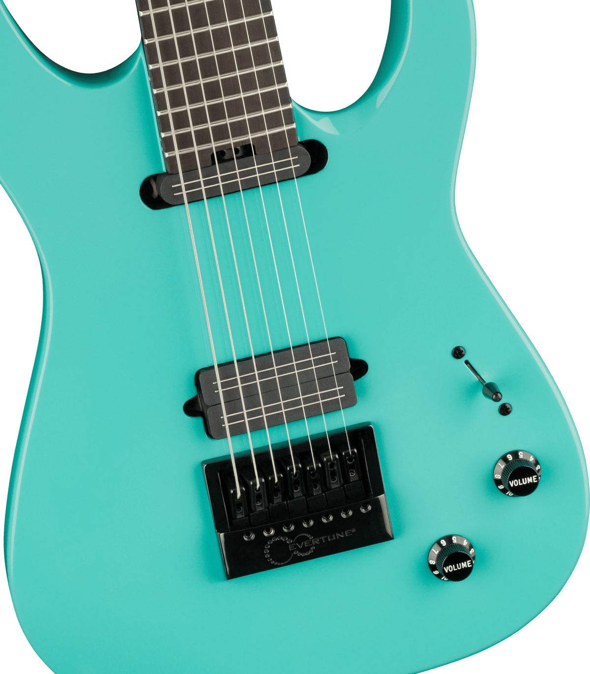 Jackson Pro Series Signature Josh Smith Soloist™ SL7 ET, Ebony Fingerboard, Aquamarine