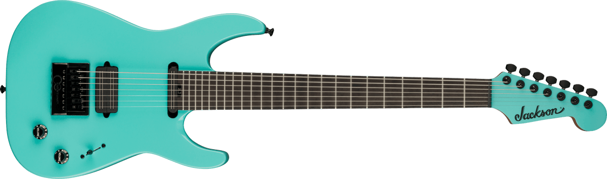 Jackson Pro Series Signature Josh Smith Soloist™ SL7 ET, Ebony Fingerboard, Aquamarine