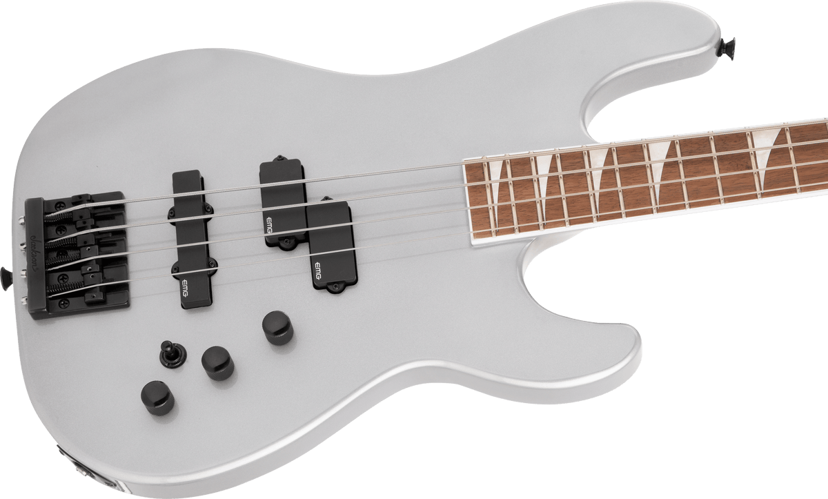 Jackson X Series Signature David Ellefson 30th Anniversary Concert™ Bass CBX IV, Laurel Fingerboard, Quicksilver