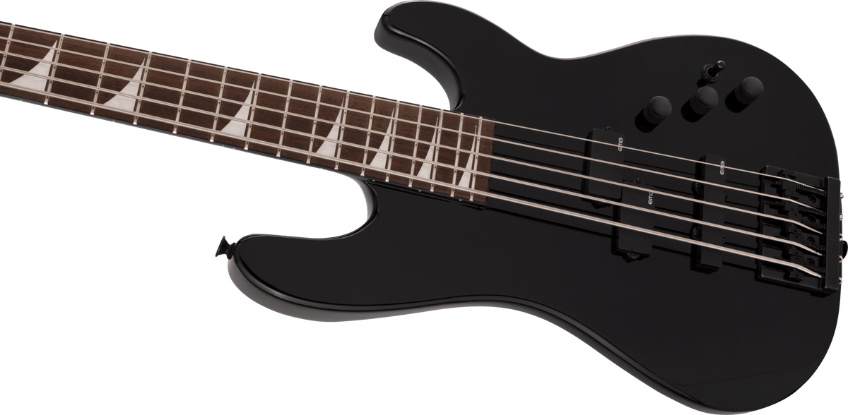 Jackson X Series Signature David Ellefson 30th Anniversary Concert™ Bass CBX V, Laurel Fingerboard, Gloss Black