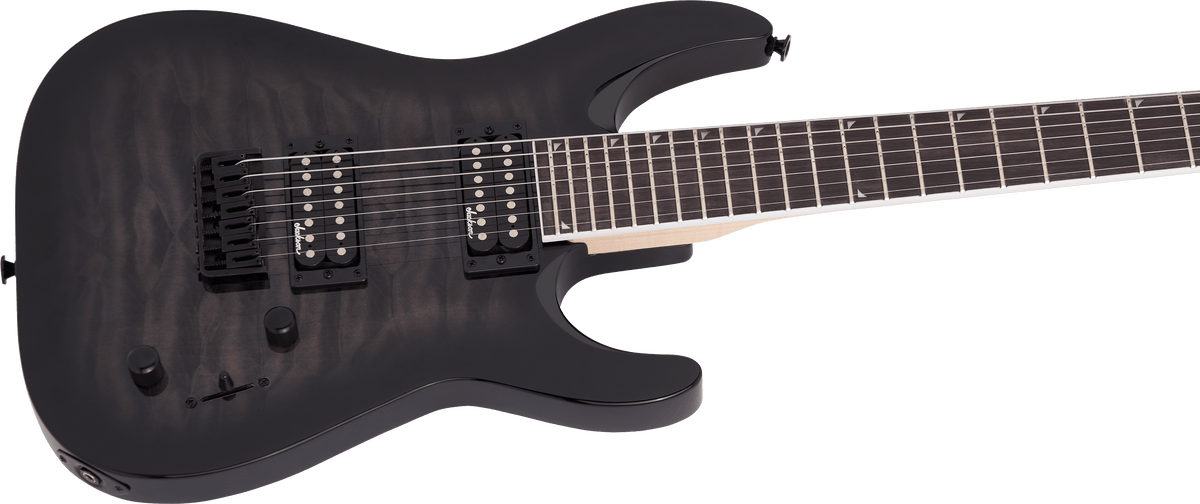 Jackson - JS Series Dinky™ Arch Top JS22Q-7 DKA HT- Amaranth Fingerboard- Transparent Black Burst