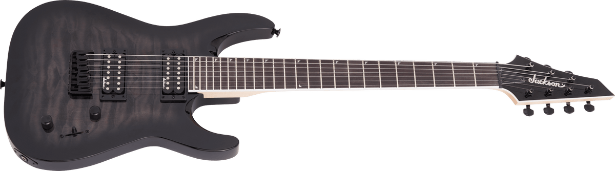 Jackson - JS Series Dinky™ Arch Top JS22Q-7 DKA HT- Amaranth Fingerboard- Transparent Black Burst