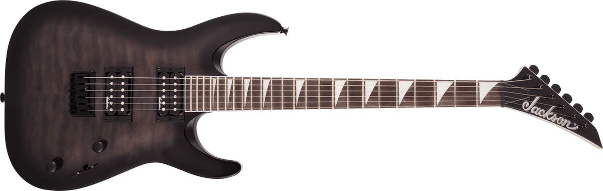 Jackson - JS Series Dinky® Arch Top JS32Q DKA HT- Amaranth Fingerboard- Transparent Black Burst