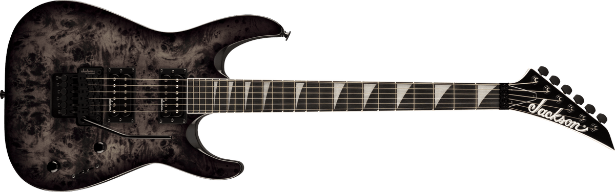 Jackson JS Series Dinky® JS32 DKAP, Amaranth Fingerboard, Transparent Black