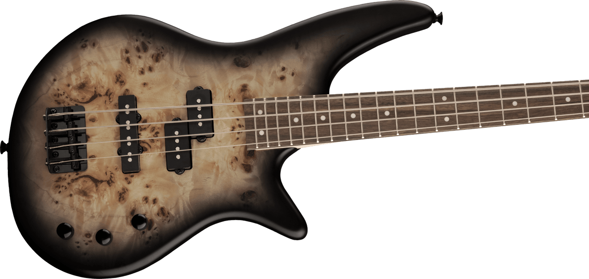 Jackson JS Series Spectra Bass JS2P, Laurel Fingerboard, Black Burst