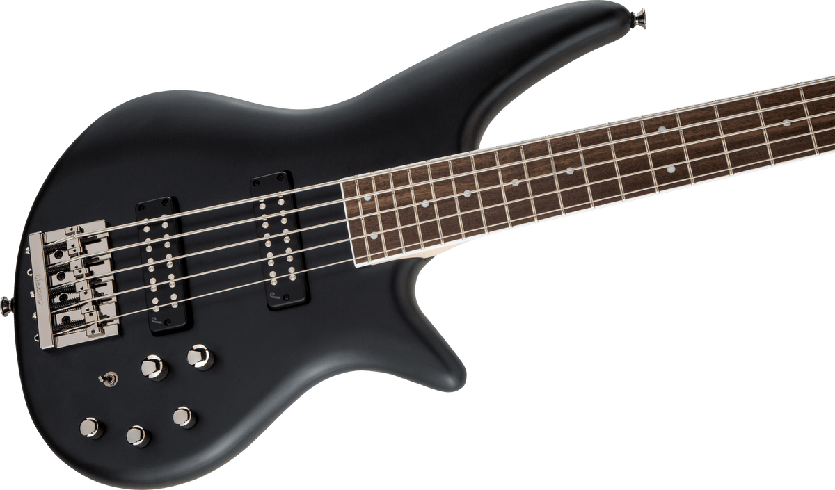 Jackson JS Series Spectra Bass JS3V, Laurel Fingerboard, Satin Black
