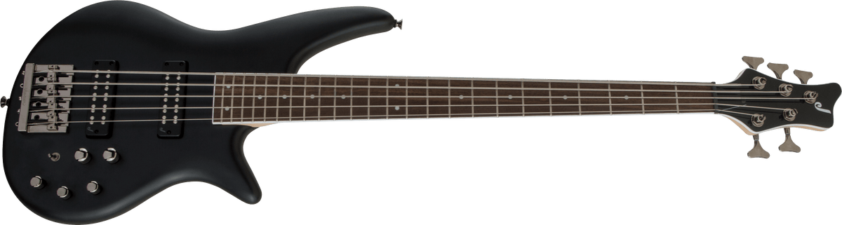 Jackson JS Series Spectra Bass JS3V, Laurel Fingerboard, Satin Black