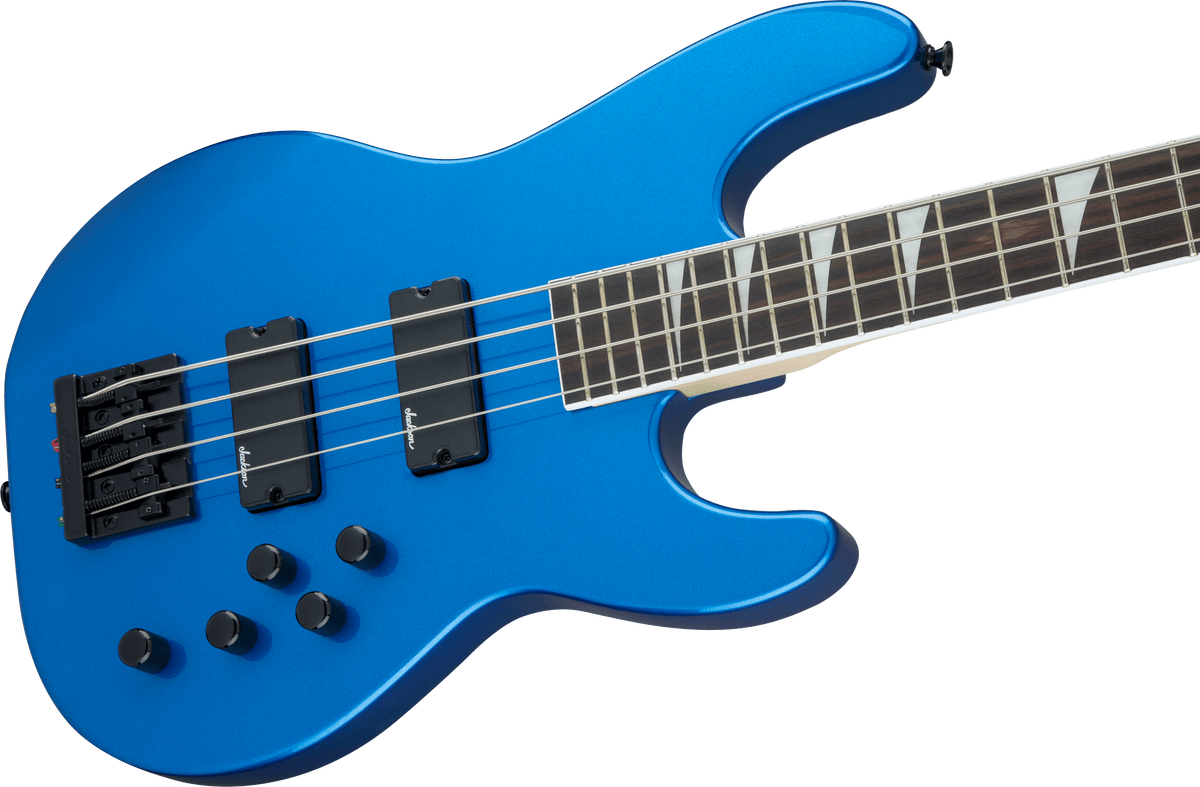 Jackson JS Series Concert™ Bass JS3, Amaranth Fingerboard, Metallic Blue