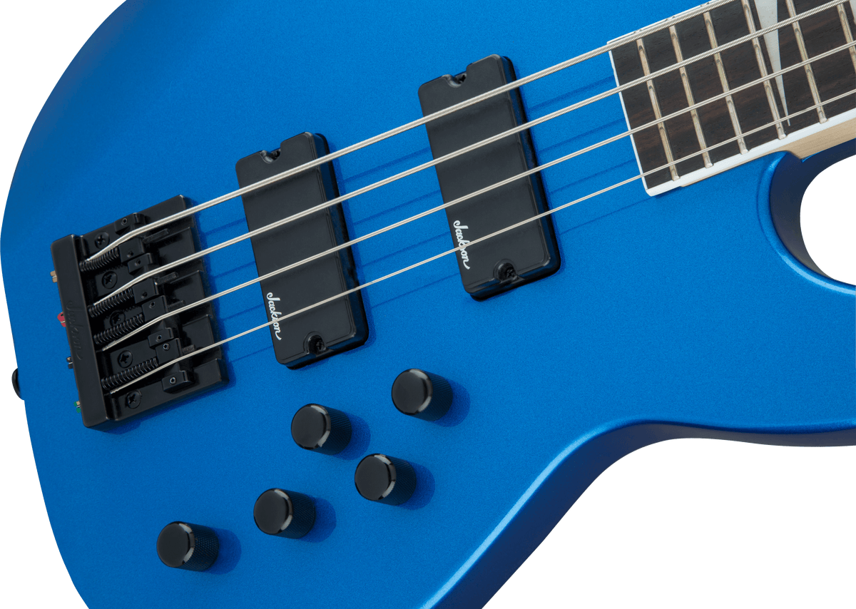 Jackson JS Series Concert™ Bass JS3, Amaranth Fingerboard, Metallic Blue