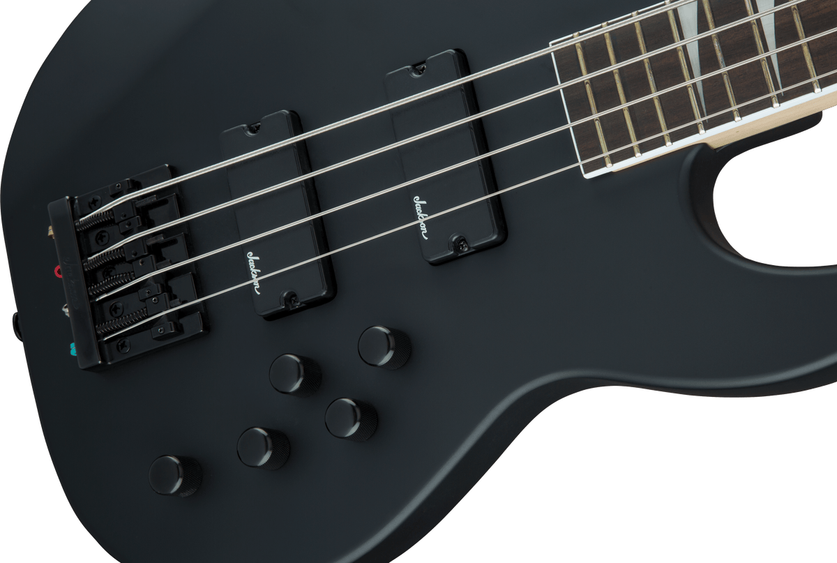 Jackson - JS3 Concert Bass Amaranth Fingerboard Satin Black
