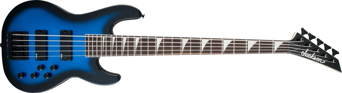 Jackson - JS Series Concert™ Bass JS3V, Amaranth Fingerboard, Metallic Blue Burst