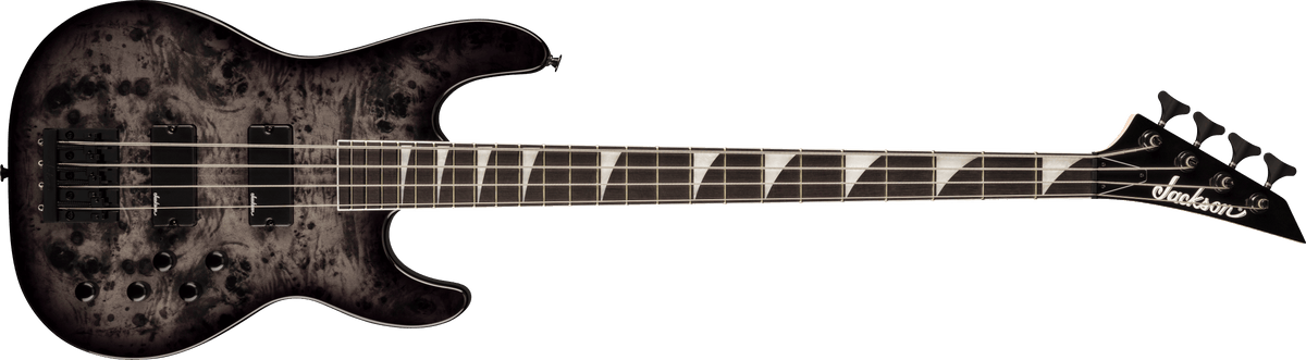 Jackson JS Series Concert™ Bass CB JS3P, Amaranth Fingerboard, Transparent Black