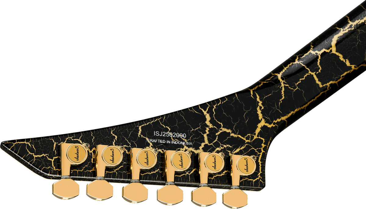 Jackson Pro Plus Series Signature Brandon Ellis Kelly™ KE27, Maple Fingerboard, Gold Crackle