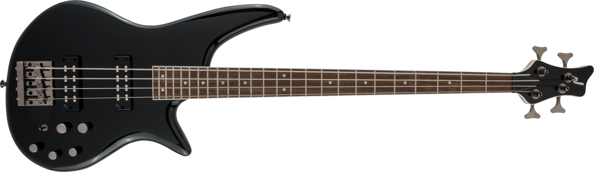 Jackson JS Series Spectra Bass JS3, Laurel Fingerboard, Gloss Black