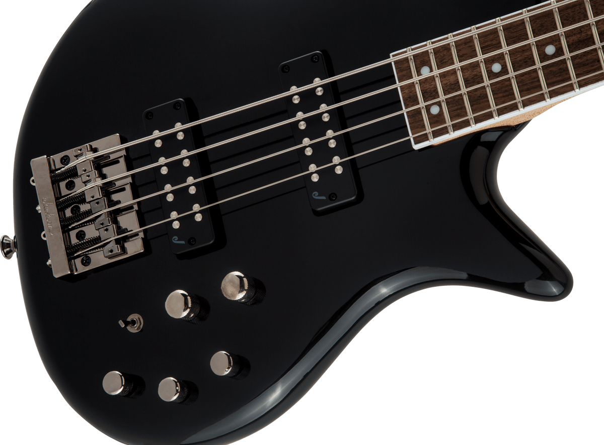 Jackson JS Series Spectra Bass JS3, Laurel Fingerboard, Gloss Black