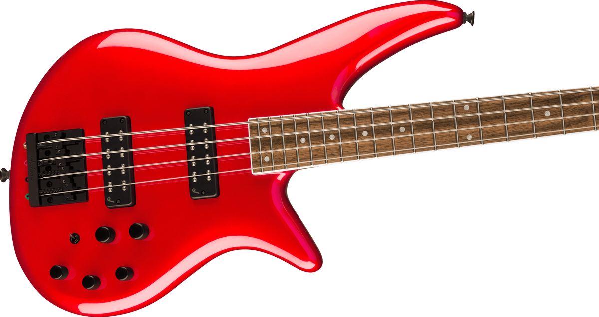 Jackson X Series Spectra Bass SBX IV, Laurel Fingerboard, Candy Apple Red