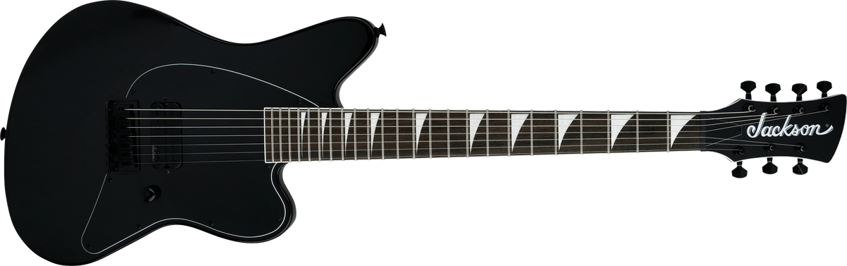 Jackson X Series Surfcaster™ SF HT7, Laurel Fingerboard, Metallic Black