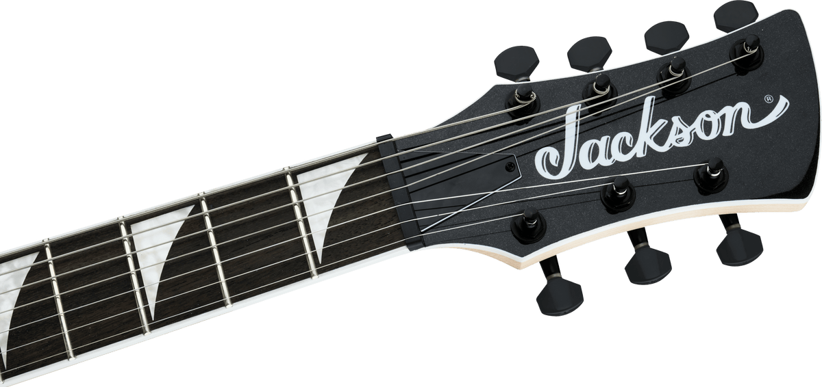 Jackson X Series Surfcaster™ SF HT7, Laurel Fingerboard, Metallic Black