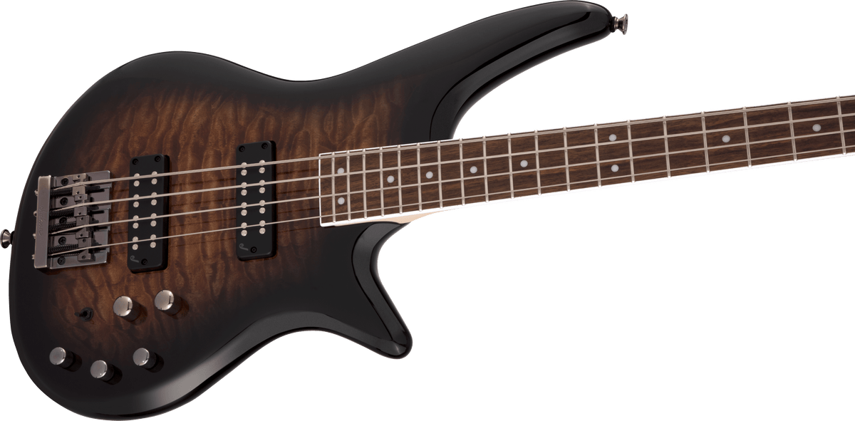 Jackson - JS Series Spectra Bass JS3Q- Laurel Fingerboard- Dark Sunburst