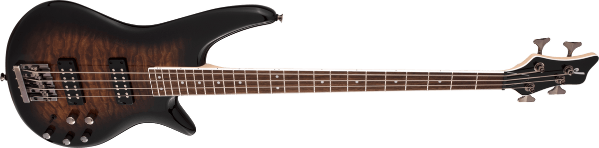 Jackson - JS Series Spectra Bass JS3Q- Laurel Fingerboard- Dark Sunburst
