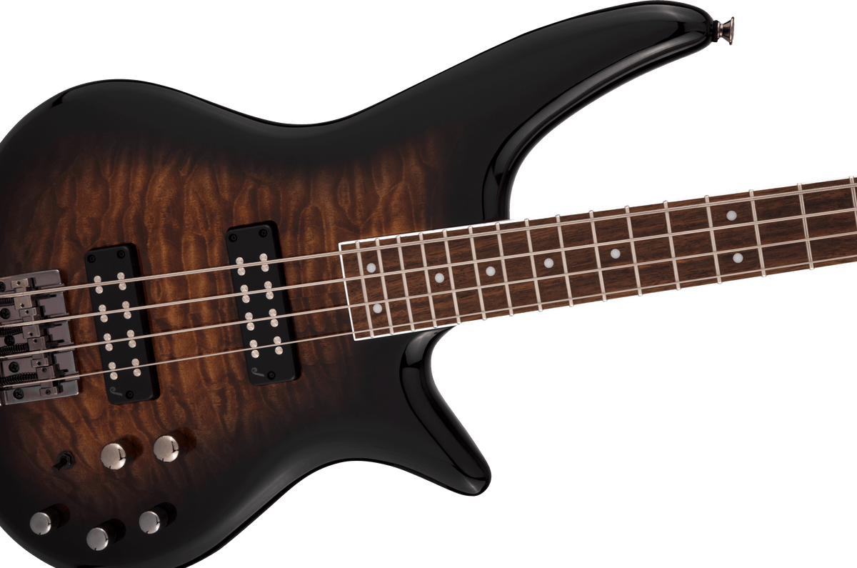 Jackson - JS Series Spectra Bass JS3Q- Laurel Fingerboard- Dark Sunburst