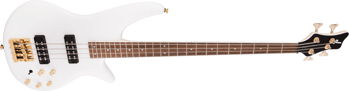 Jackson JS Series Spectra Bass JS3, Laurel Fingerboard, Snow White
